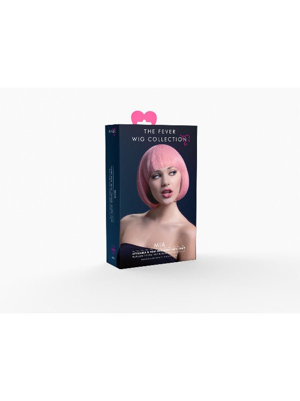 Fever Mia Wig, Pastel Pink - Adult Weekender