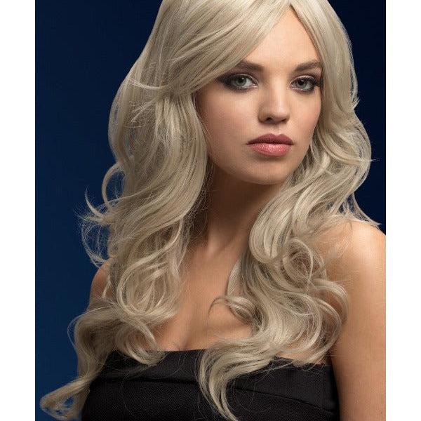 Fever Nicole Wig, Silver Blonde, Blonde - Adult Weekender