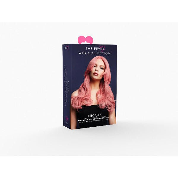 Fever Nicole Wig, True Blend, Ash Pink - Adult Weekender