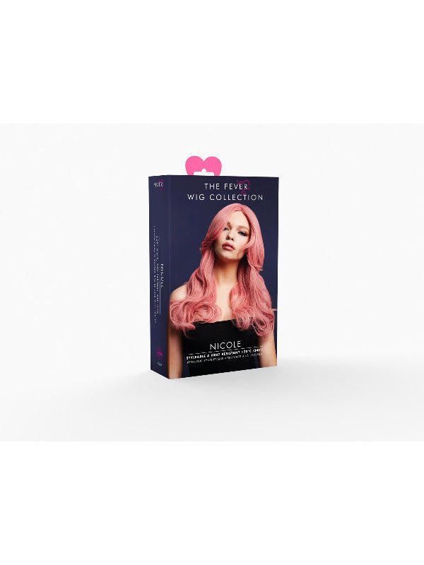Fever Nicole Wig, True Blend, Ash Pink - Adult Weekender