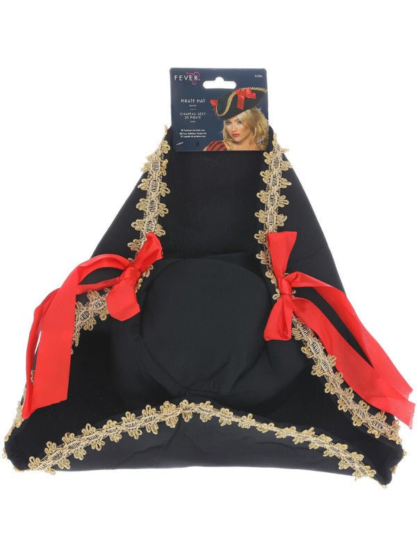 Fever Pirate Hat, Black - Adult Weekender