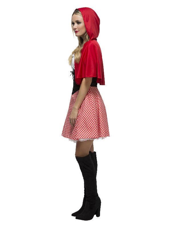 Fever Red Riding Hood Costume, Red - Adult Weekender