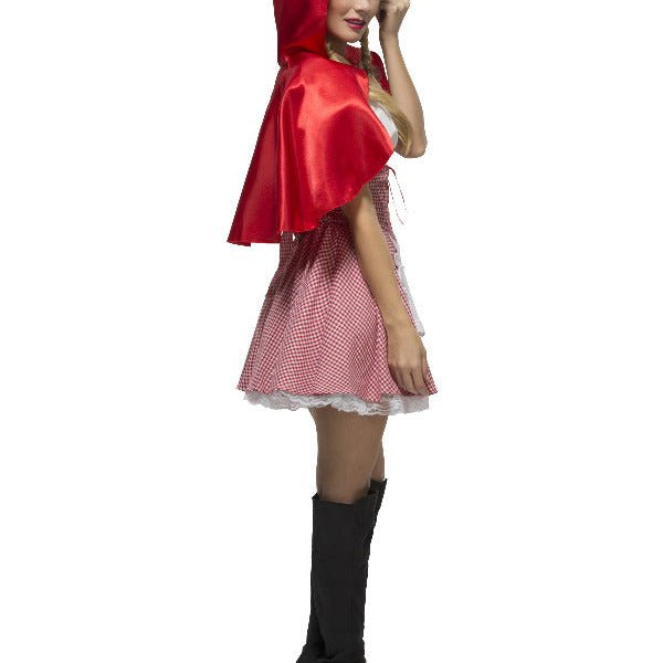 Fever Red Riding Hood Costume, Red - Adult Weekender