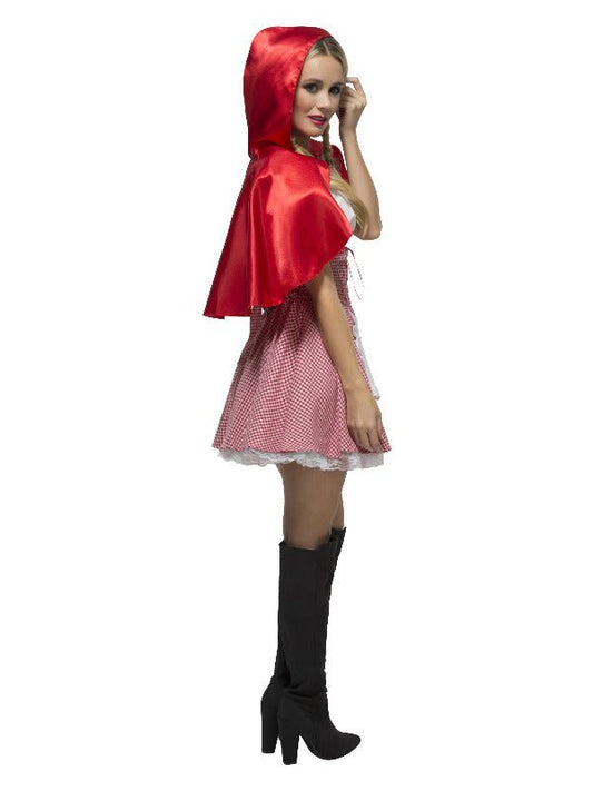 Fever Red Riding Hood Costume, Red - Adult Weekender
