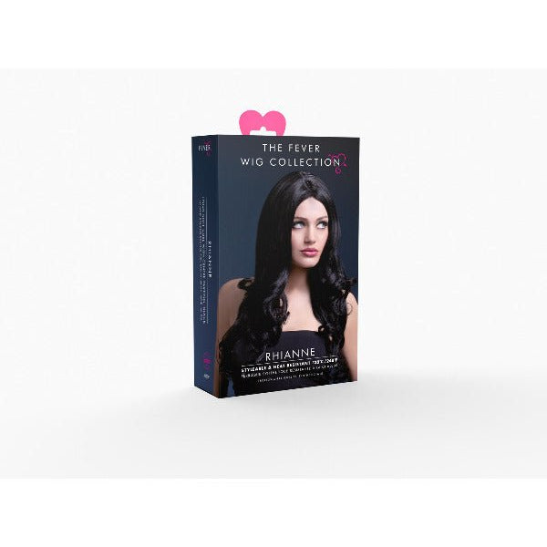 Fever Rhianne Wig, Black - Adult Weekender