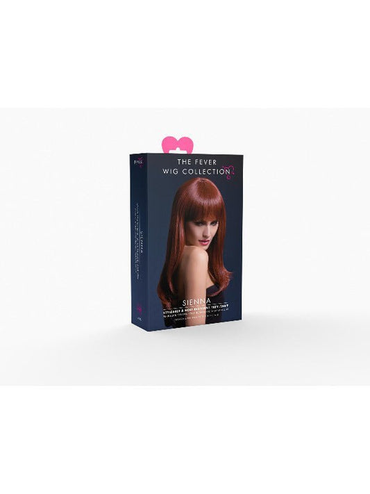 Fever Sienna Wig, Auburn - Adult Weekender