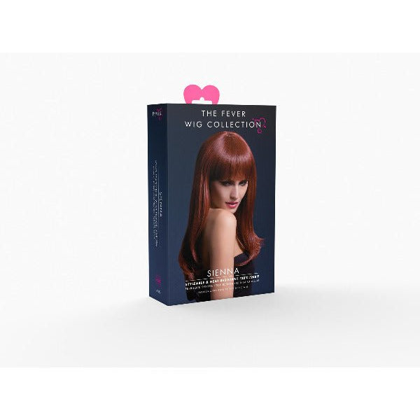 Fever Sienna Wig, Auburn - Adult Weekender
