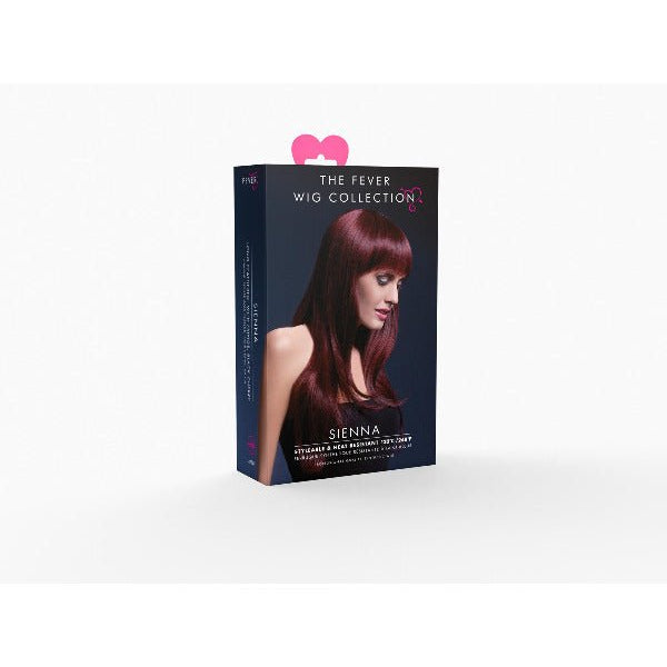 Fever Sienna Wig, Black Cherry - Adult Weekender