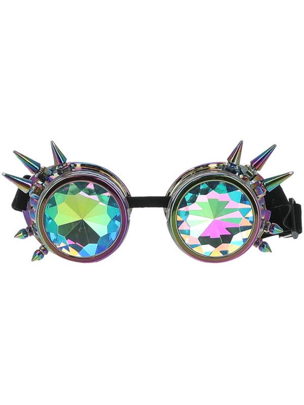 Fever Studded Rainbow Festival Goggles - Adult Weekender
