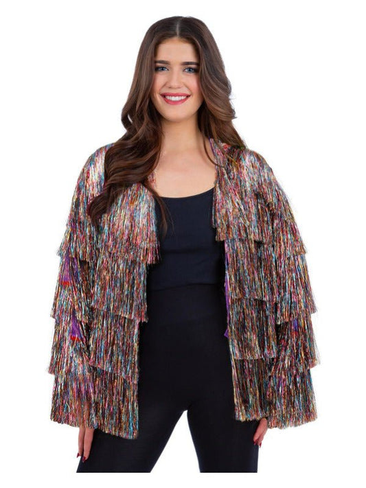 Fever Tinsel Festival Jacket, Rainbow Dreams - Adult Weekender