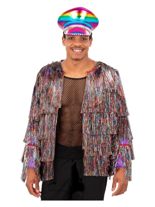 Fever Tinsel Festival Jacket, Rainbow Dreams - Adult Weekender