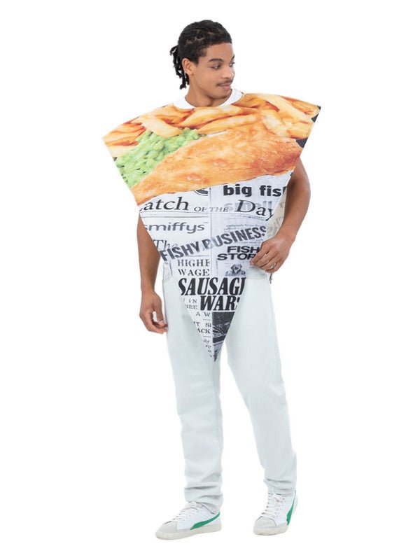 Fish &amp; Chips Costume - Adult Weekender