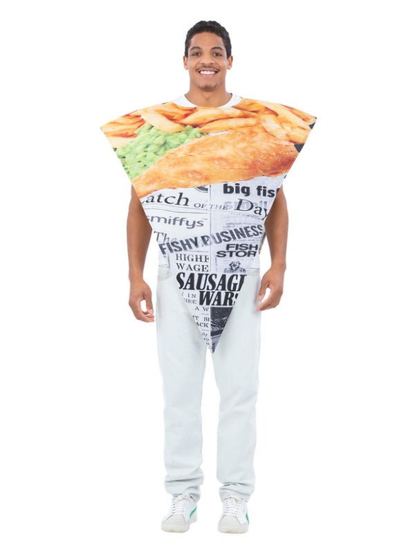 Fish &amp; Chips Costume - Adult Weekender