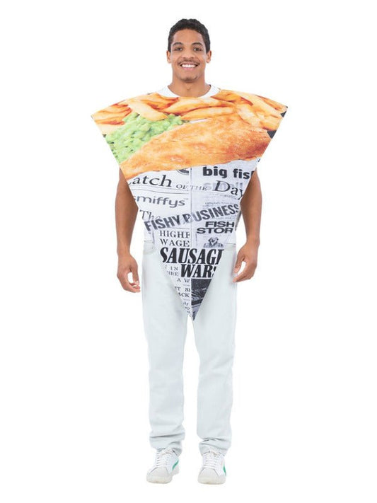 Fish & Chips Costume - Adult Weekender