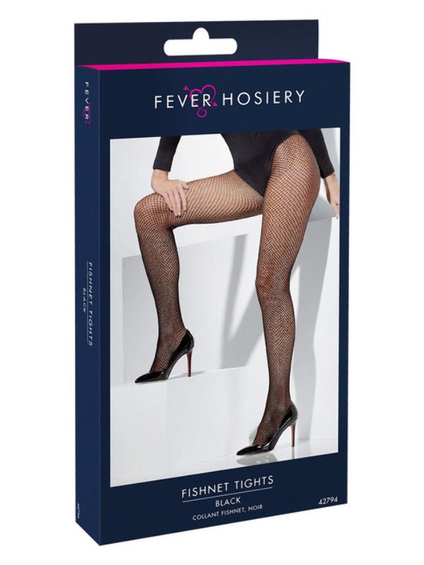 Fishnet Tights, Black - Adult Weekender