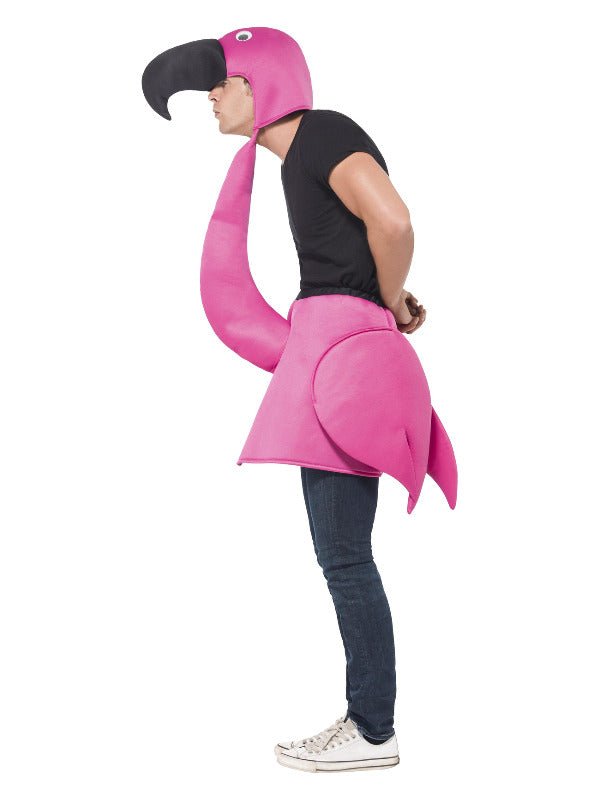 Flamingo Costume, Pink - Adult Weekender