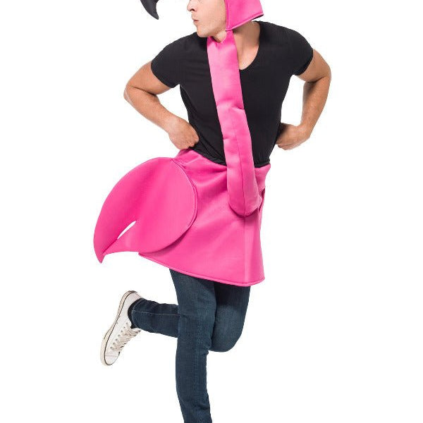 Flamingo Costume, Pink - Adult Weekender