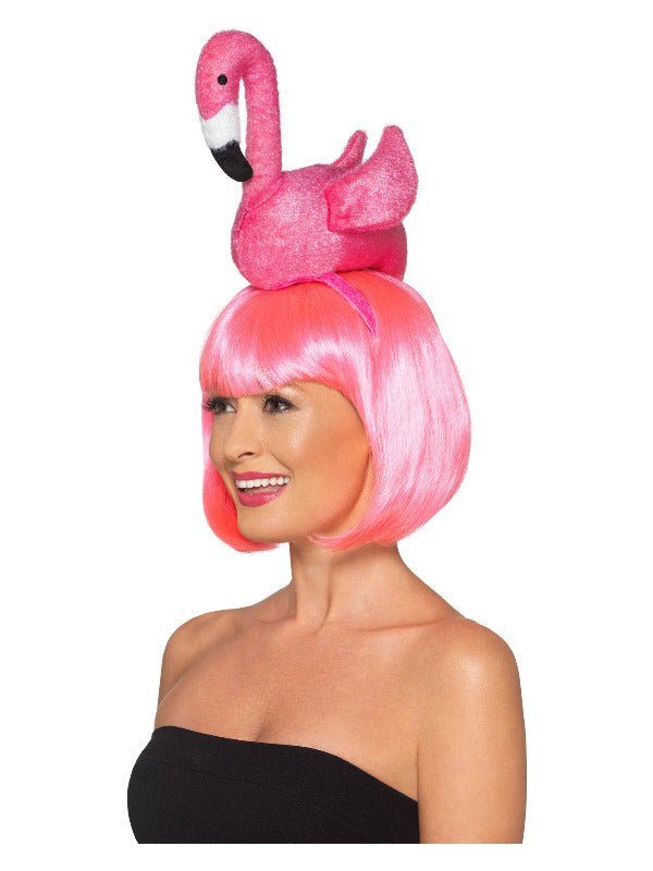 Flamingo Headband, Pink - Adult Weekender