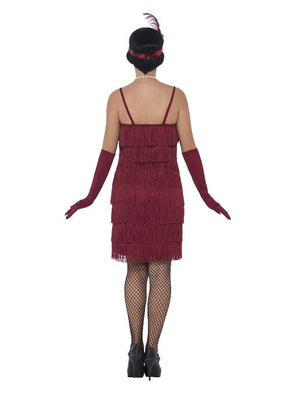 Flapper Costume, Red - Adult Weekender