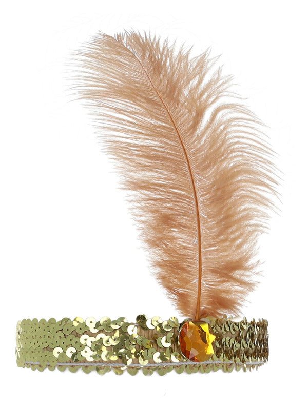 Flapper Headband, Gold - Adult Weekender