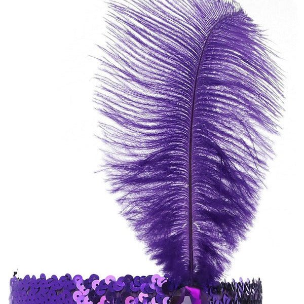 Flapper Headband, Purple - Adult Weekender