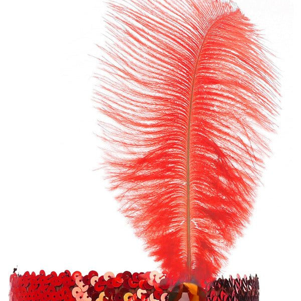 Flapper Headband, Red - Adult Weekender