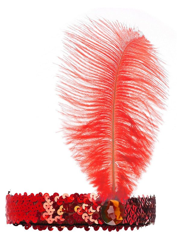 Flapper Headband, Red - Adult Weekender