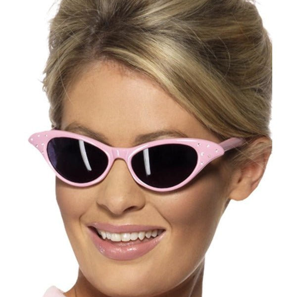 Flyaway Style Rock & Roll Sunglasses, Pink - Adult Weekender