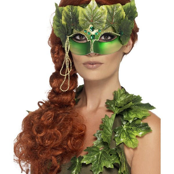 Forest Nymph Eyemask, Green - Adult Weekender