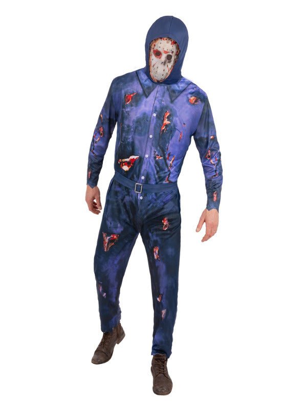 Friday The 13th Jason Voorhees Boiler Suit Costume - Adult Weekender