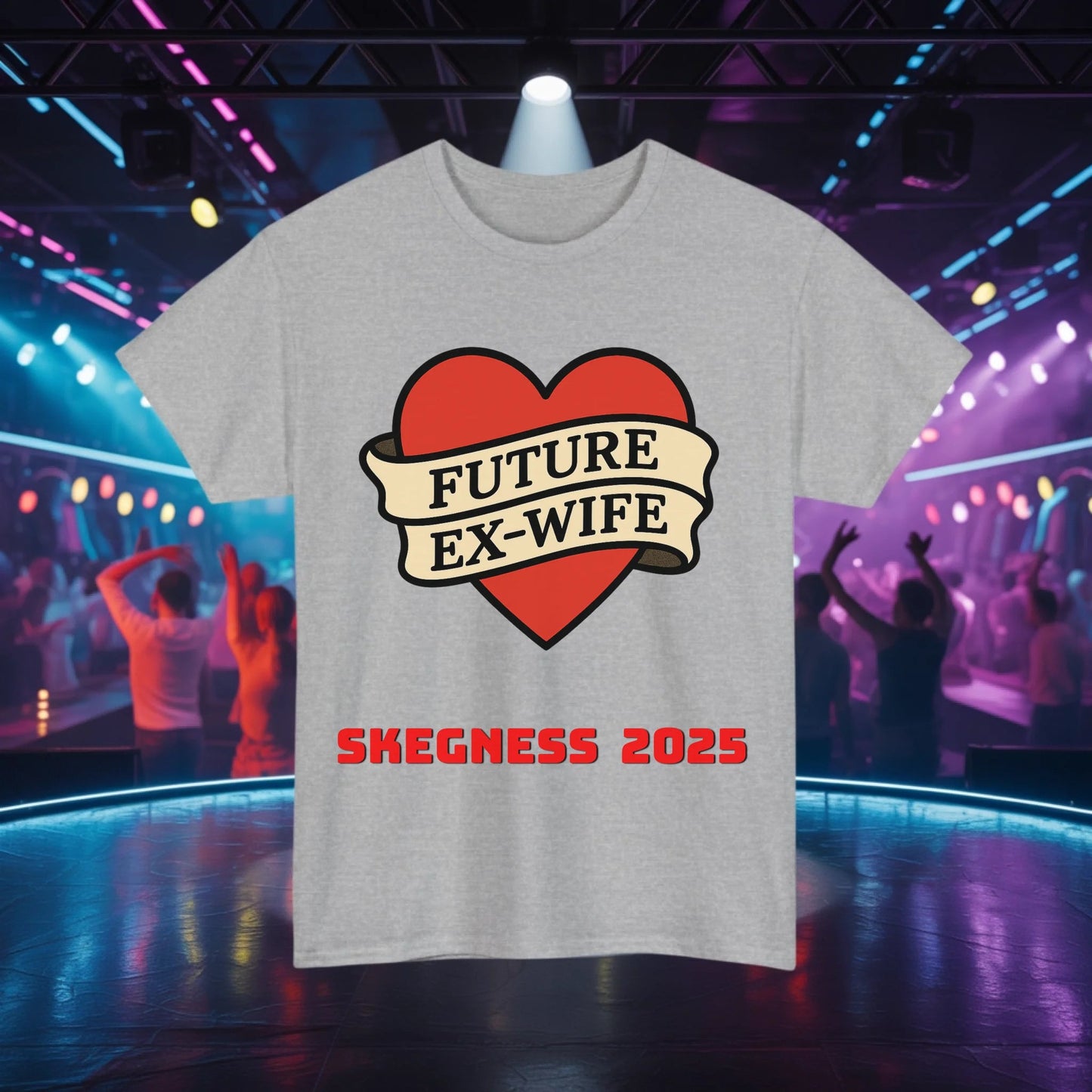 Future ex - wife - Adult Weekender Unisex Heavy T-Shirt - Hen Weekends - Adult Weekender