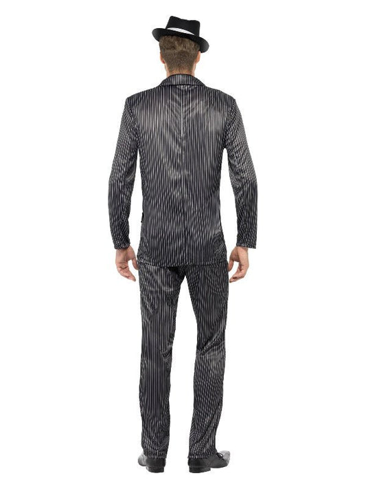 Gangster Costume, Black - Adult Weekender