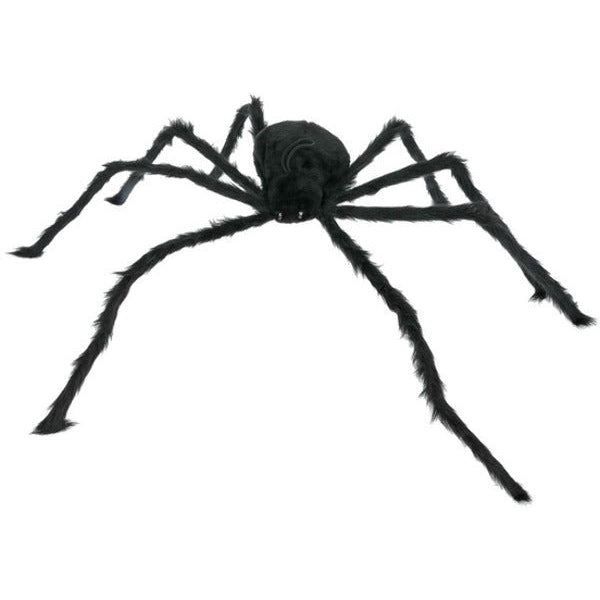 Giant Hairy Spider with Light Up Eyes, Black - Adult Weekender