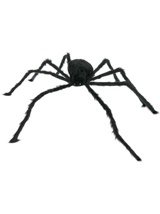 Giant Hairy Spider with Light Up Eyes, Black - Adult Weekender