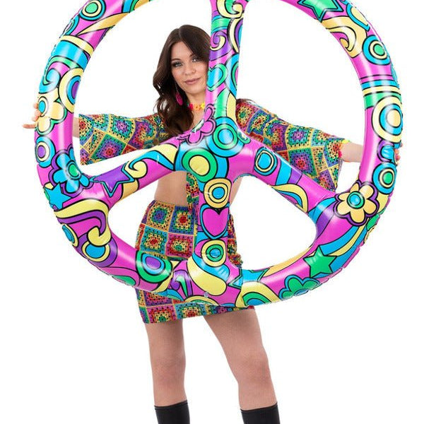 Giant Inflatable CND, Pink, 110cm - Adult Weekender