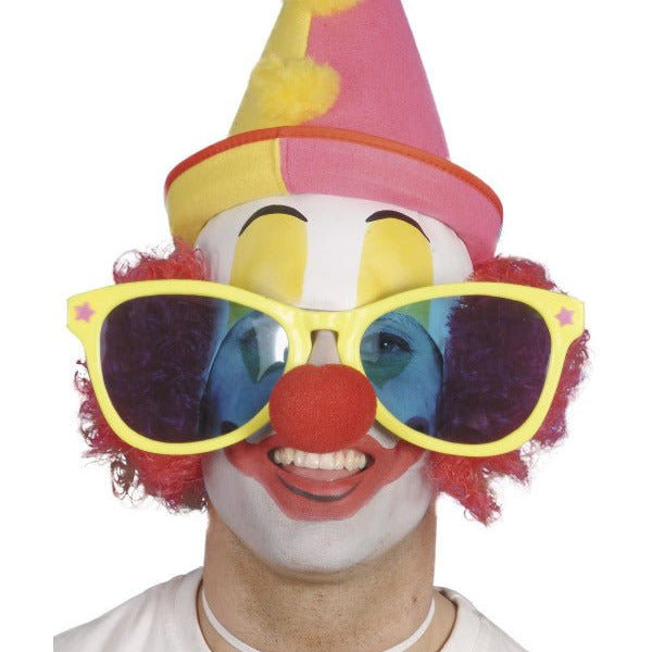 Giant Sunglasses, Assorted Bright Colours - Adult Weekender