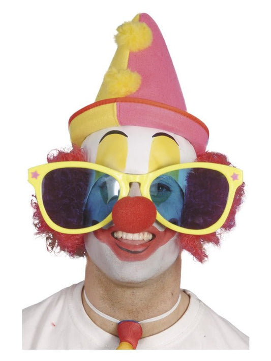 Giant Sunglasses, Assorted Bright Colours - Adult Weekender