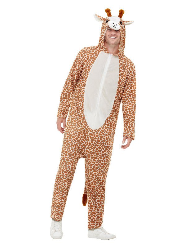 Giraffe Costume, Brown - Adult Weekender