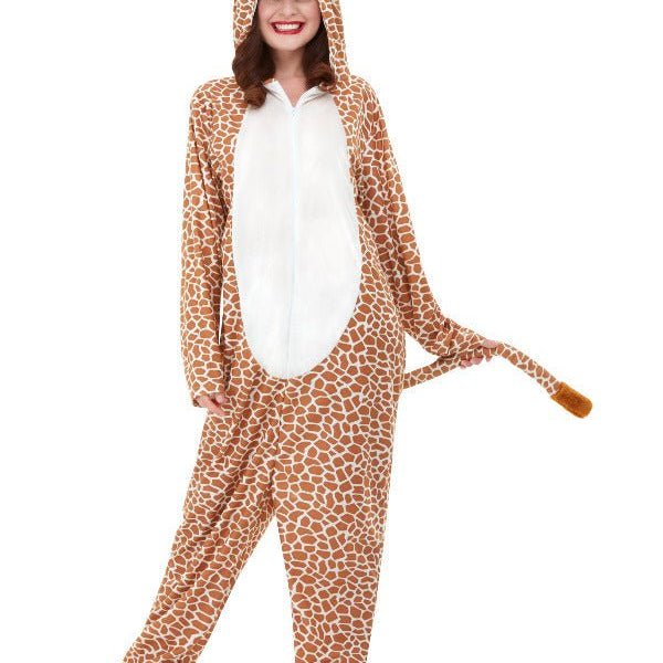 Giraffe Costume, Brown - Adult Weekender