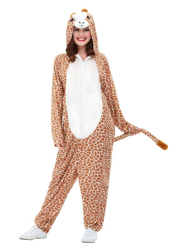 Giraffe Costume, Brown - Adult Weekender