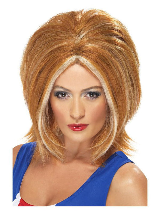 Girl Power Wig, Ginger - Adult Weekender