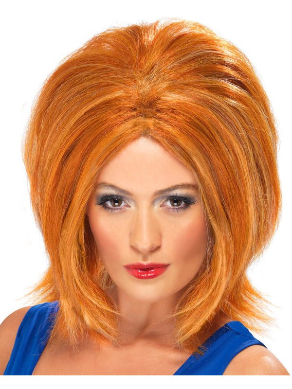 Girl Power Wig, Ginger - Adult Weekender