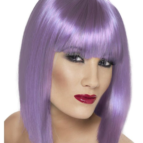 Glam Wig, Lilac - Adult Weekender