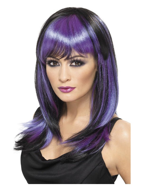 Glamour Witch Wig, Black - Adult Weekender