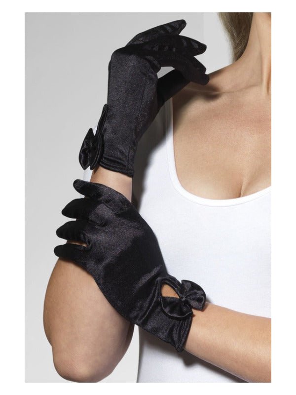 Gloves, Short, Black - Adult Weekender