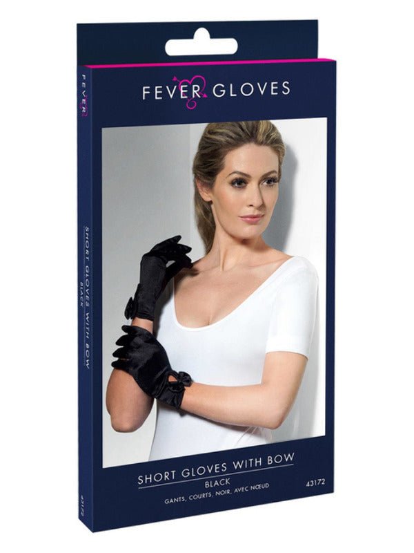 Gloves, Short, Black - Adult Weekender