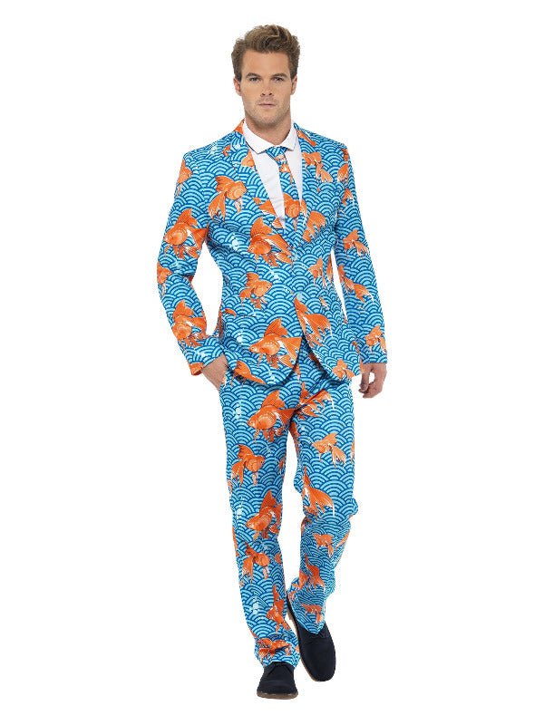 Goldfish Suit, Blue - Adult Weekender