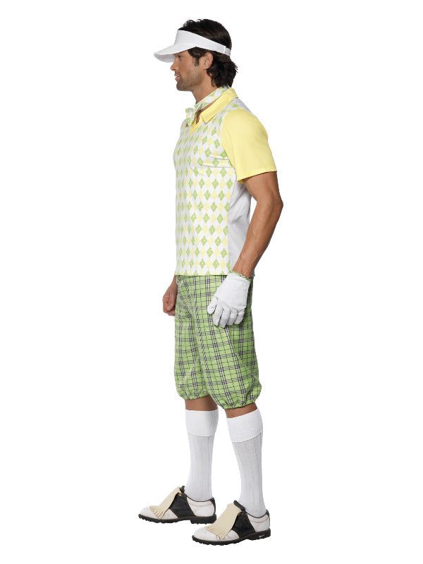 Gone Golfing Costume, Green - Adult Weekender