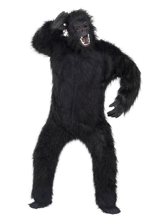 Gorilla Costume, Black - Adult Weekender