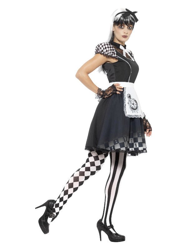 Gothic Alice Costume, Black - Adult Weekender